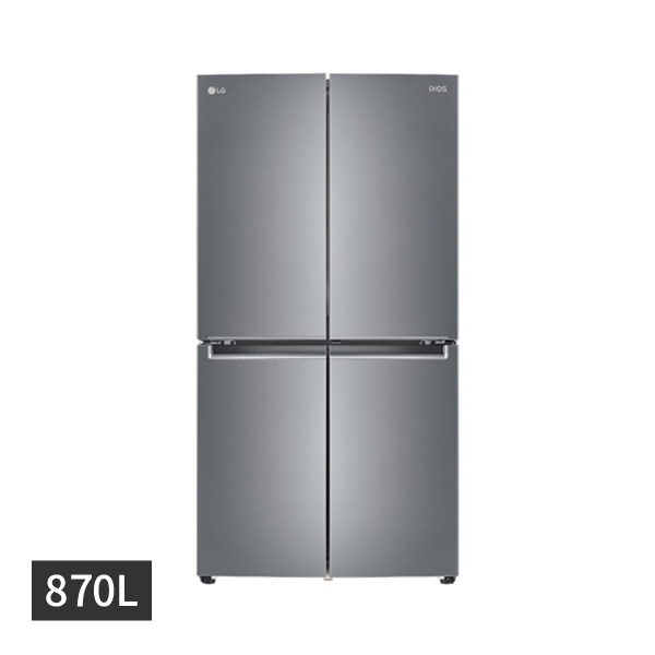 [LG] 양문형 매직스페이스 냉장고 870L 샤이니 퓨어