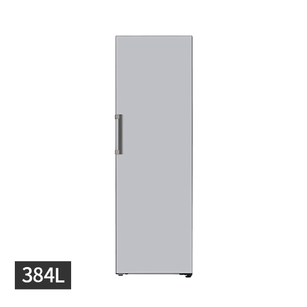 [LG] 오브제컬렉션 컨버터블 냉장고 (냉장전용) 384L 글라스 실버