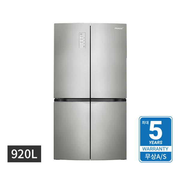 [할부] 위니아 프라우드 냉장고 와이드형 920L 헤이즈실버
