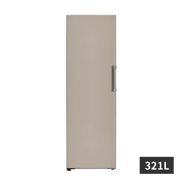 [할부] LG 컨버터블 오브제 컬렉션 냉동고 321L 클레이 브라운
