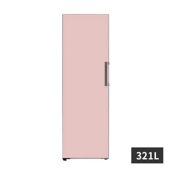 [할부] LG 컨버터블 오브제 컬렉션 냉동고 321L 핑크