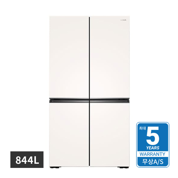 [할부] 위니아 컬러글라스 향균 4도어 냉장고 844L